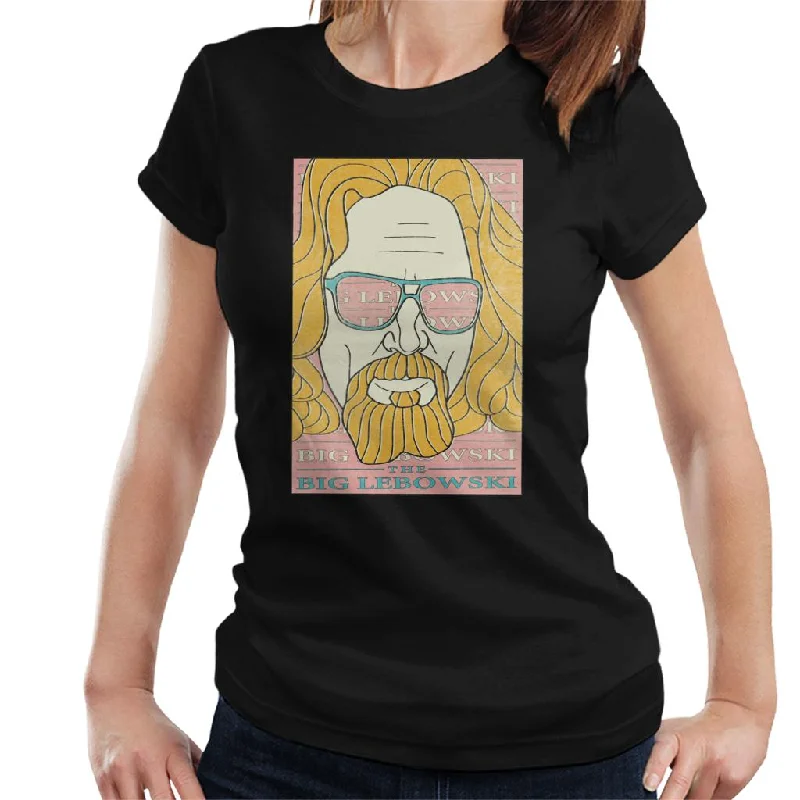 The Big Lebowski Retro Ink Lines Women's T-Shirt Lace Blend Ribbed Blend Corduroy Blend The Big Lebowski Retro Ink Lines Women's T-Shirt Lace Blend Ribbed Blend Corduroy Blend