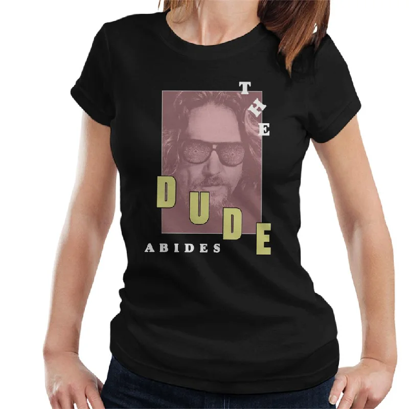 The Big Lebowski The Dude Abides Retro Women's T-Shirt Knit Fabric Woven Fabric Fleece Fabric The Big Lebowski The Dude Abides Retro Women's T-Shirt Knit Fabric Woven Fabric Fleece Fabric