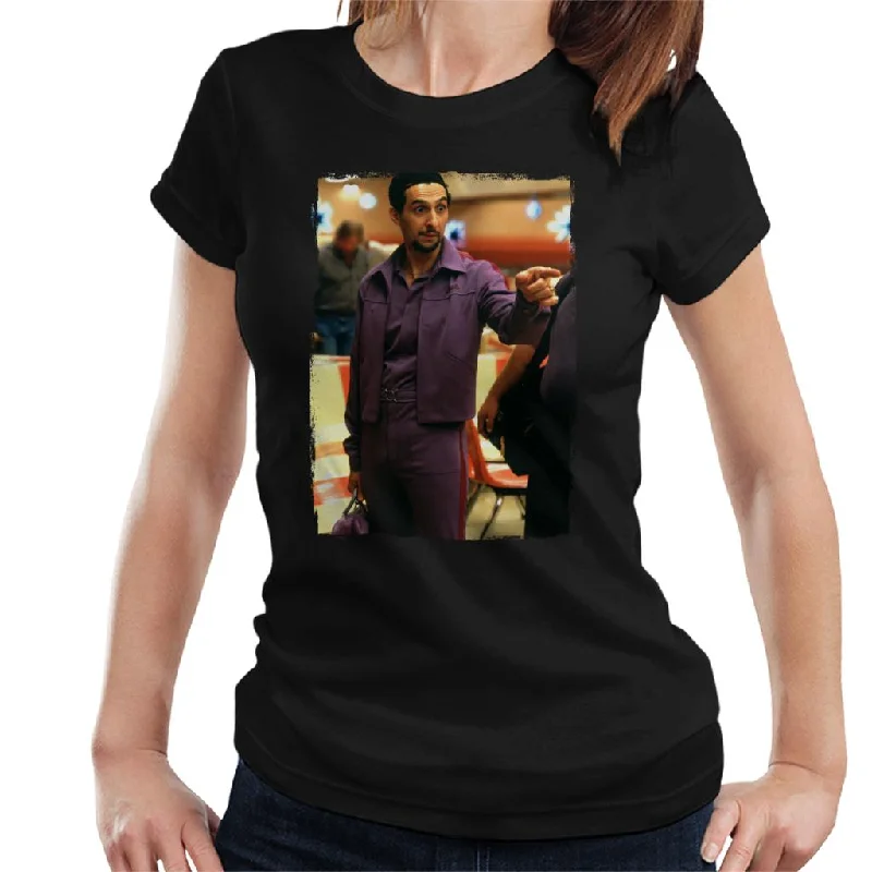 The Big Lebowski Jesus In The Bowling Alley Women's T-Shirt Terry Blend Velvet Blend Canvas Blend The Big Lebowski Jesus In The Bowling Alley Women's T-Shirt Terry Blend Velvet Blend Canvas Blend