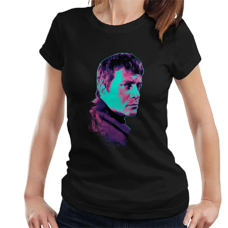 TV Times Oliver Reed 1971 Pop Art Stylised Women's T-Shirt Oversized T-Shirt Spandex breathable TV Times Oliver Reed 1971 Pop Art Stylised Women's T-Shirt Oversized T-Shirt Spandex breathable