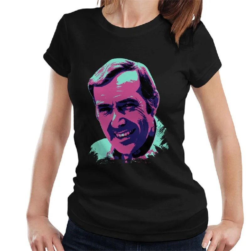 TV Times Musical Entertainer Val Doonican 1975 Pop Art Stylised Women's T-Shirt Terry Blend Velvet Blend Canvas Blend