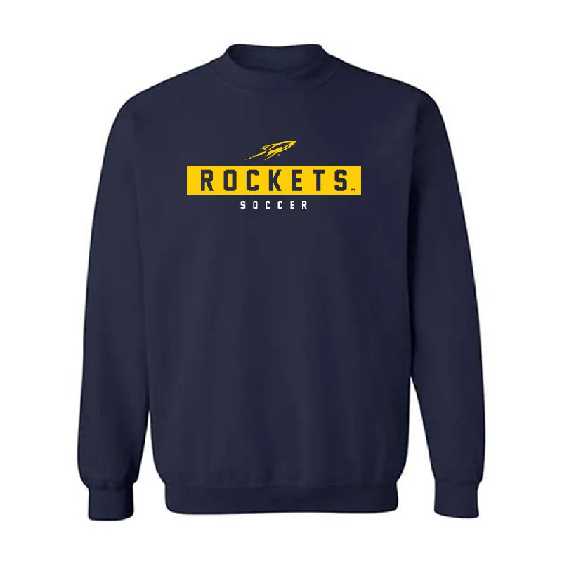 Toledo - NCAA Women's Soccer : Morgan Spitler - Classic Shersey Crewneck Sweatshirt Hoodie with Front Slit Layering Stylish Toledo - NCAA Women's Soccer : Morgan Spitler - Classic Shersey Crewneck Sweatshirt Hoodie with Front Slit Layering Stylish