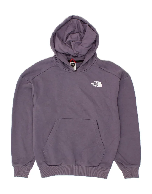 THE NORTH FACE Womens Graphic Hoodie Jumper UK 10 Small Purple Hoodie with Hem Ribbing Snug Secure THE NORTH FACE Womens Graphic Hoodie Jumper UK 10 Small Purple Hoodie with Hem Ribbing Snug Secure
