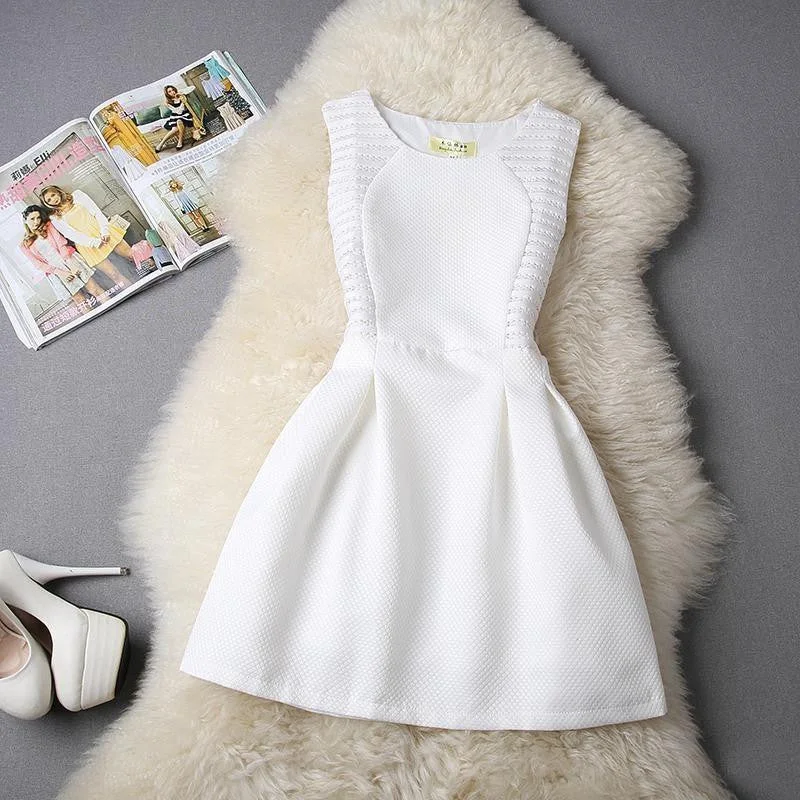White Women dress