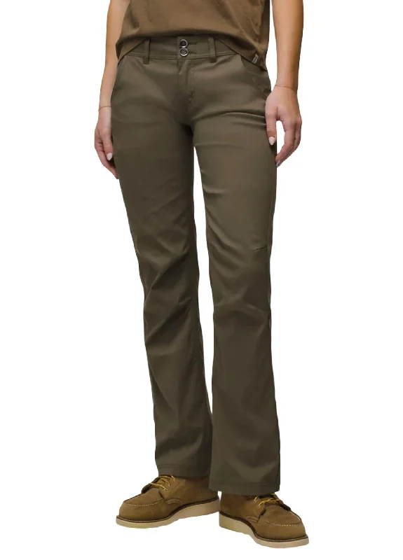 Halle At Skinny Pant In Slate Green Slim-Fit Leggings