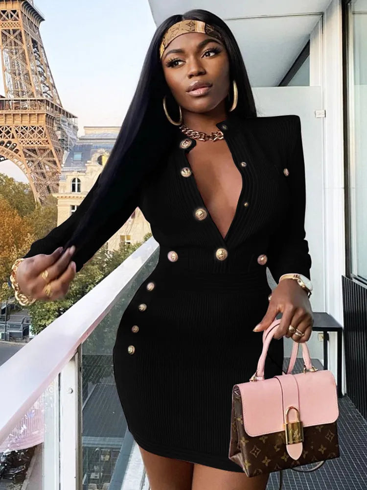 Advbridge New Winter Style Sexy Long Sleeve Key Hole Button Pink Mini Women Bodycon Bandage Dress Elegant Evening Club Party Dress Tunics Timeless classic Advbridge New Winter Style Sexy Long Sleeve Key Hole Button Pink Mini Women Bodycon Bandage Dress Elegant Evening Club Party Dress Tunics Timeless classic