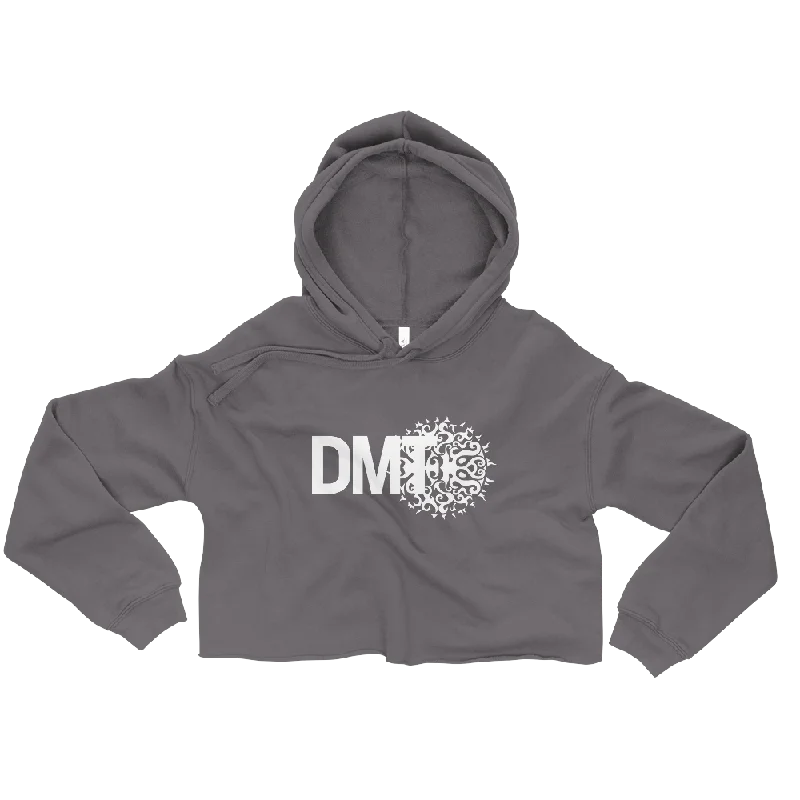 Dimitri Graphic Crop Hoodie Hoodie with Snap Buttons Easy Quick