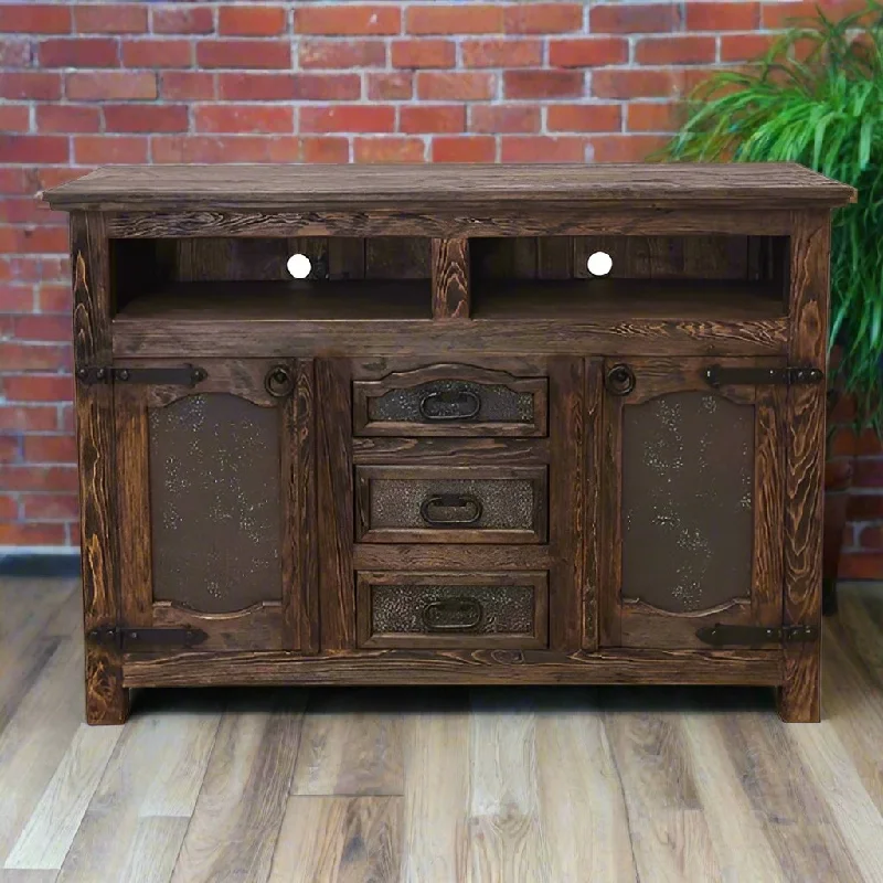 Temple Copper TV Dresser Casual Short Summer