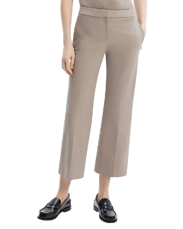 Theory Waistband Kick Pant Classic Stretch Pants