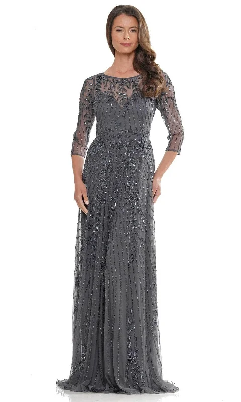 Marsoni by Colors MV1283 - Beaded A-Line Evening Dress Tunics Luxurious high-end