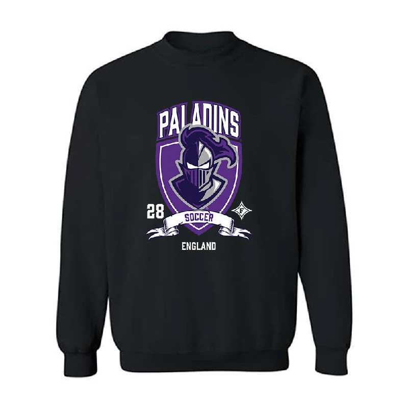 Furman - NCAA Women's Soccer : Alyssa England - Classic Fashion Shersey Crewneck Sweatshirt Hoodie with Bell Sleeves Flared Feminine Furman - NCAA Women's Soccer : Alyssa England - Classic Fashion Shersey Crewneck Sweatshirt Hoodie with Bell Sleeves Flared Feminine