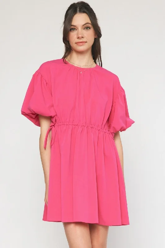 Playful In Pink Dress Tunics Short Trendy