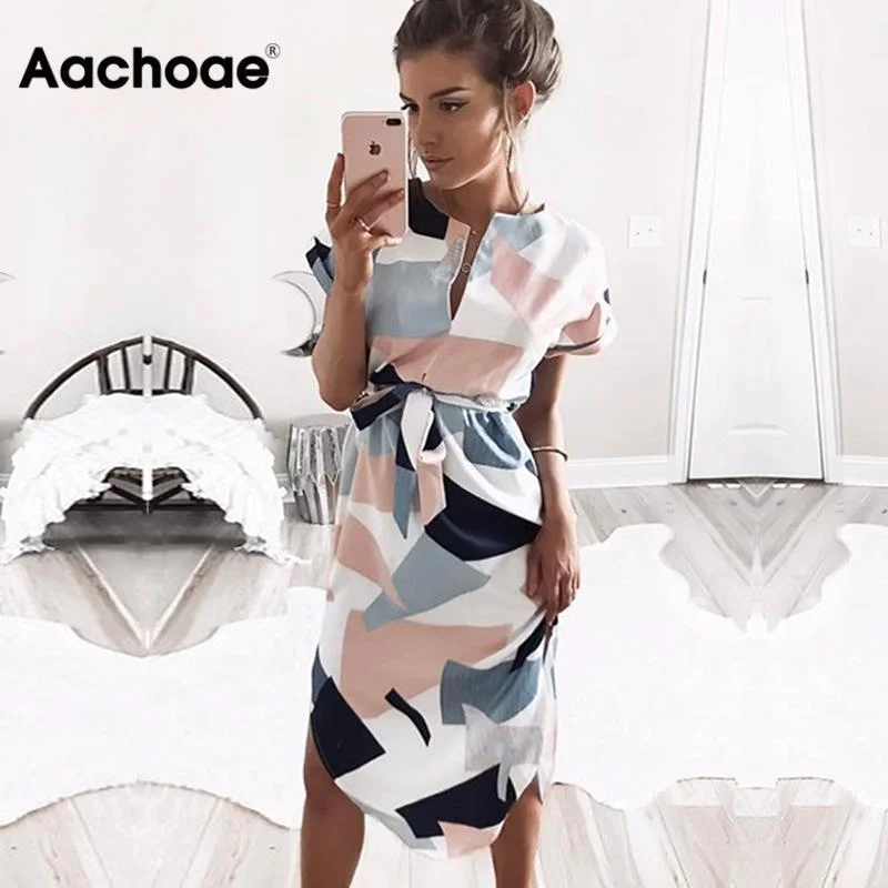 2020 Hot Sale Women Midi Party Dresses Tunics Gym athletic