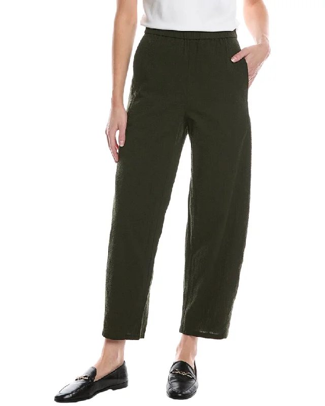 EILEEN FISHER Lantern Ankle Pant Elegant Trouser Pants