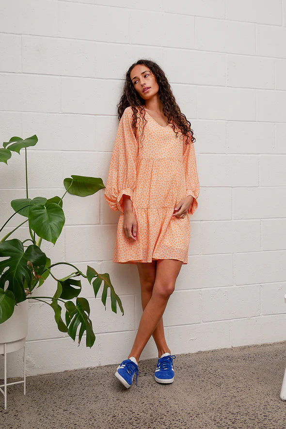 Shade Dress - Tangerine Tunics Cozy soft