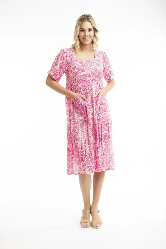 Leros Dress Square Neck Tunics Stylish elegant