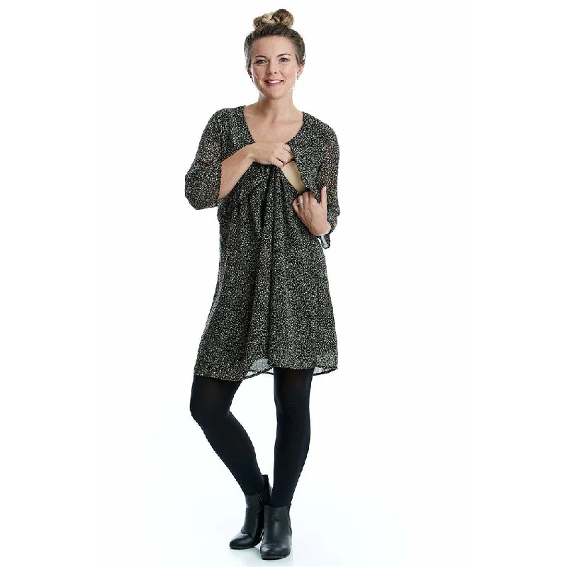 The Millie Nursing Dress Tunics Formal black