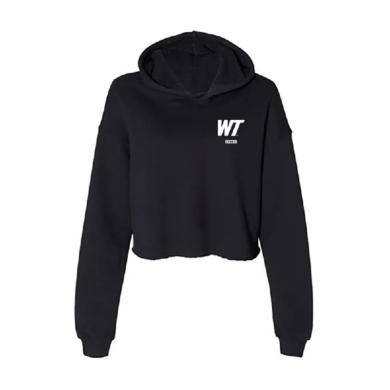 WTAMU - NCAA Women's Soccer : Adjeley Kpobi - Women's Crop Fleece Hoodie Hoodie with Mesh Breathable Sporty WTAMU - NCAA Women's Soccer : Adjeley Kpobi - Women's Crop Fleece Hoodie Hoodie with Mesh Breathable Sporty