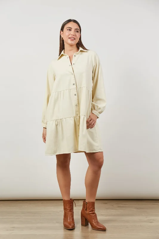 Urban Dress - Creme Tunics Silk luxurious