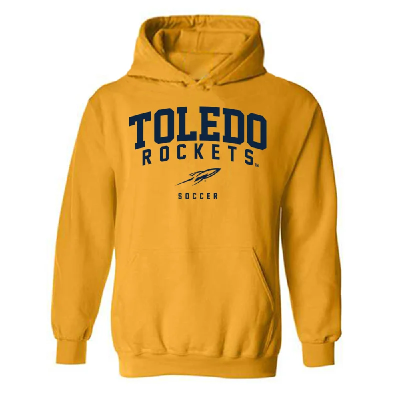 Toledo - NCAA Women's Soccer : Morgan Spitler - Classic Shersey Hooded Sweatshirt Hoodie with Half-Zip Sporty Casual Toledo - NCAA Women's Soccer : Morgan Spitler - Classic Shersey Hooded Sweatshirt Hoodie with Half-Zip Sporty Casual