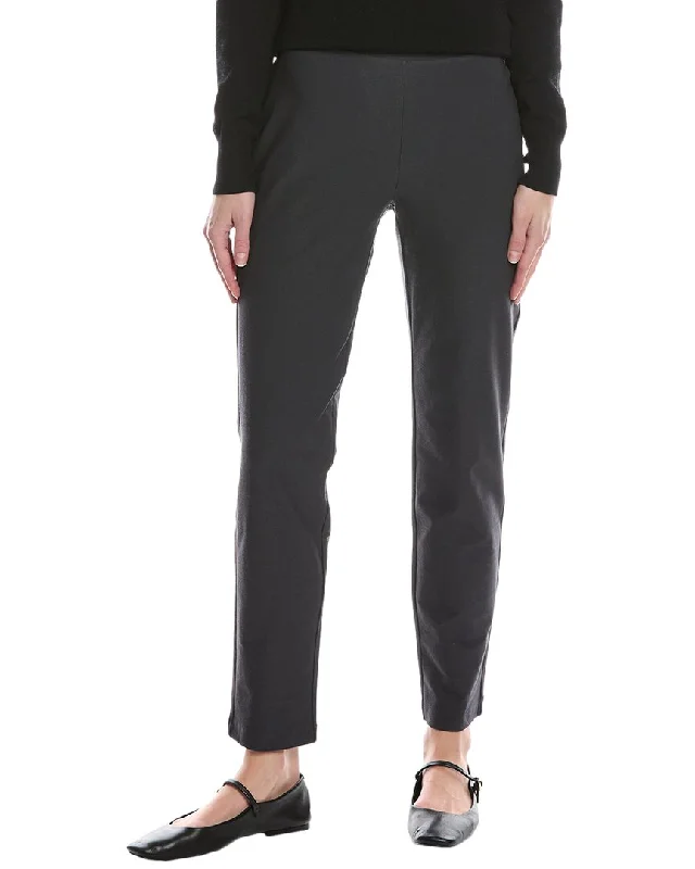 EILEEN FISHER Slim Ankle Pant Trendy Printed Pants