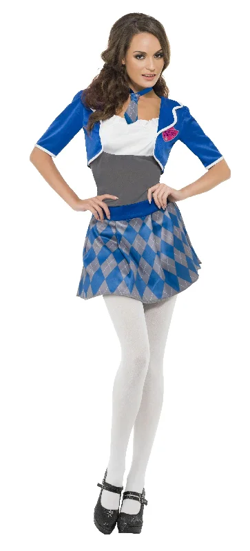 Ladies School Girl Fancy Dress Uniform Costume Outfit Tunics Chinos classic