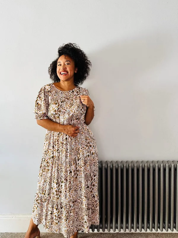 The Frankie Nursing Smock Dress - Sunset Savannah Tunics Occasion special