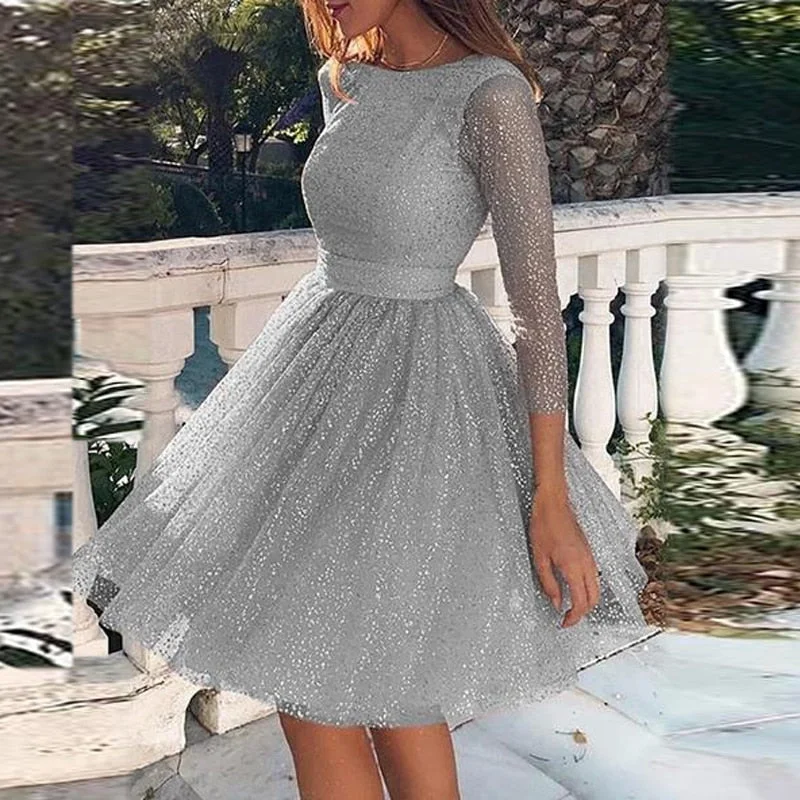 2020 Spring Hollow Out Backless Lace Party Dress Women Sexy O-neck A-Line Princess Dress Summer High Waist Ladies Mini Dress 5XL Tunics Distressed trendy 2020 Spring Hollow Out Backless Lace Party Dress Women Sexy O-neck A-Line Princess Dress Summer High Waist Ladies Mini Dress 5XL Tunics Distressed trendy