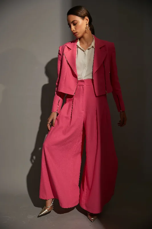 Rani Blazer and Palazzo Pants Elegant Dress Pants
