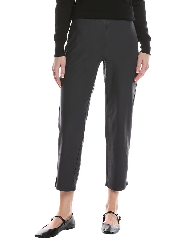 EILEEN FISHER Petite Straight Ankle Pant Fashionable Tapered Leg Pants