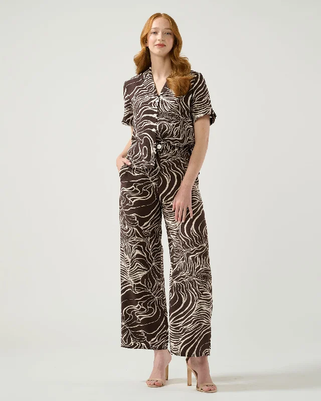 Palm Paradise Pant Classic Pleated Pants