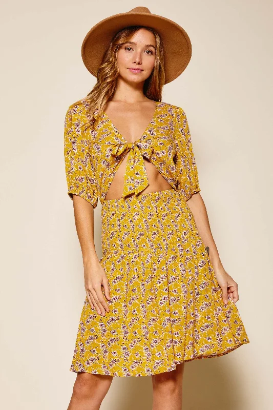 Golden Hour Dress || Mustard or Terracotta Tunics Chic elegant