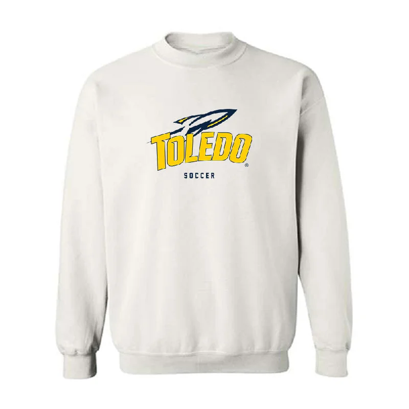 Toledo - NCAA Women's Soccer : Morgan Spitler - Classic Shersey Crewneck Sweatshirt Hoodie with Tied Waist Feminine Flattering
