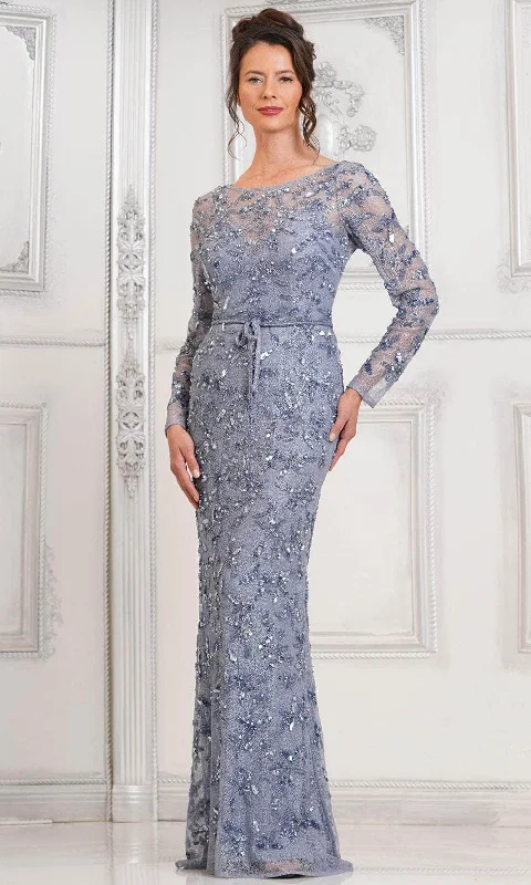 Marsoni by Colors MV1321 - Beaded Long Sleeve Evening Dress Tunics Top rated