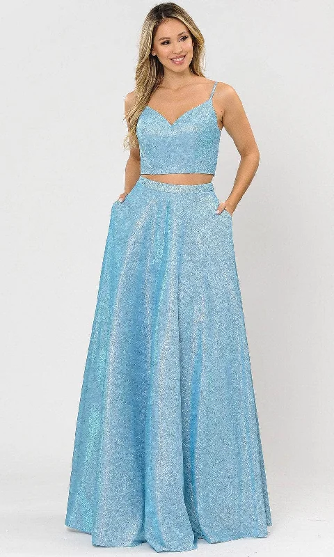 Poly USA 8676 - Two-Piece Sweetheart Dress Tunics Stylish elegant