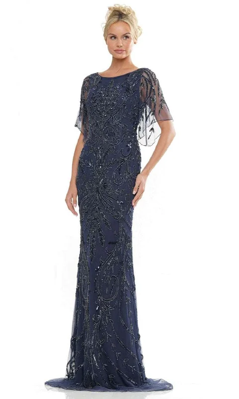 Marsoni by Colors MV1261 - Sequin Blouson Sleeve Long Dress Tunics Luxurious premium Marsoni by Colors MV1261 - Sequin Blouson Sleeve Long Dress Tunics Luxurious premium