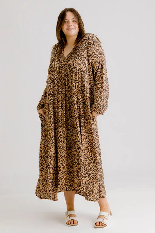 Saharan Leopard Dress Tunics Sale discount