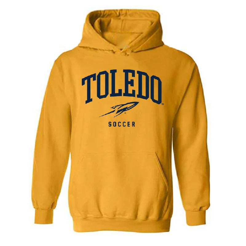 Toledo - NCAA Women's Soccer : Morgan Spitler - Classic Shersey Hooded Sweatshirt Hoodie with High-Low Hem Asymmetrical Trendy Toledo - NCAA Women's Soccer : Morgan Spitler - Classic Shersey Hooded Sweatshirt Hoodie with High-Low Hem Asymmetrical Trendy