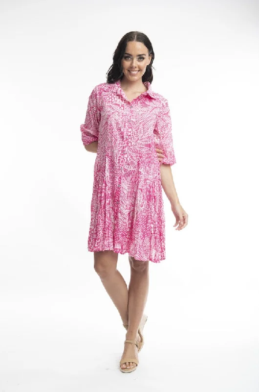 Leros Dress Puff Sleeve Tunics Trendy modern
