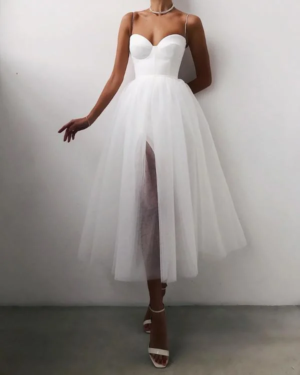 PARTY DRESSES Peplum Ruffle Cocktail
