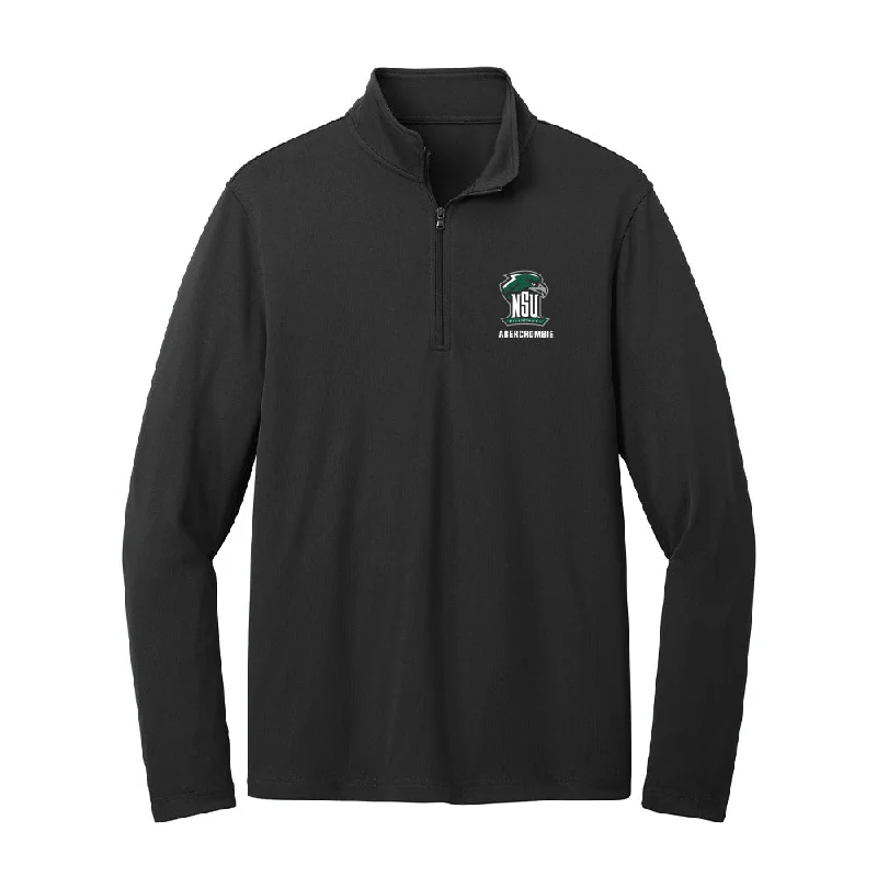 Northeastern State - NCAA Women's Basketball : Grace Abercrombie - Lightweight Quarter Zip Jacket Satin Jacket Silk Jacket Chiffon Jacket Northeastern State - NCAA Women's Basketball : Grace Abercrombie - Lightweight Quarter Zip Jacket Satin Jacket Silk Jacket Chiffon Jacket