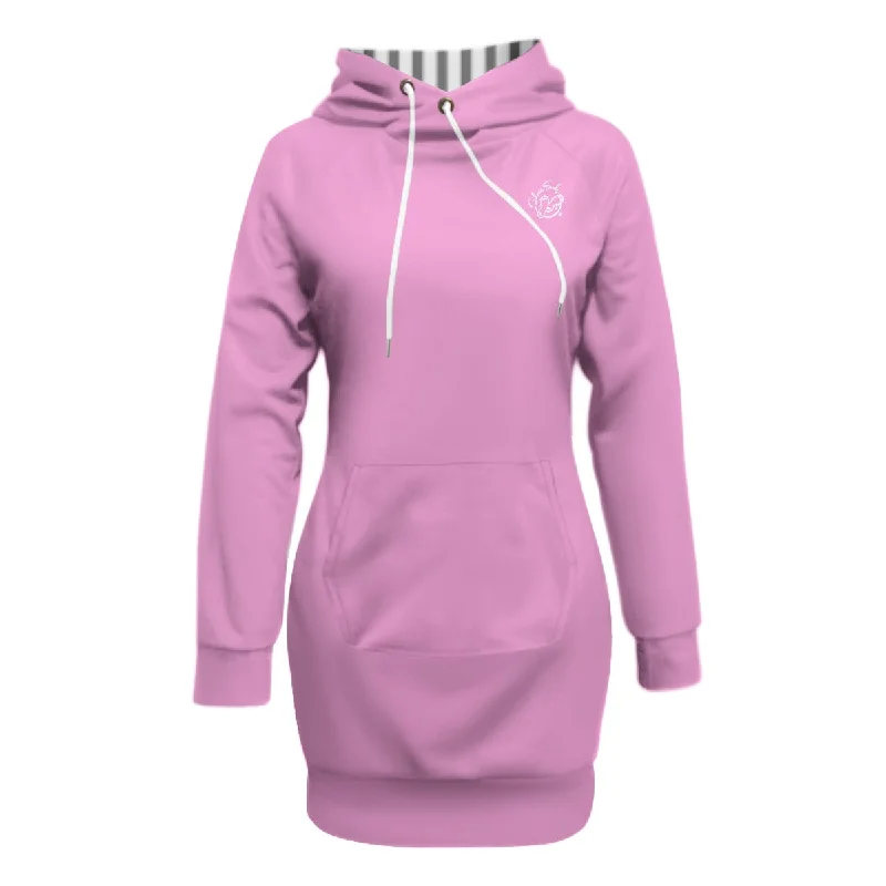 All-Over Print Women's Pullover Hoodie With Raglan Sleeve Thick Cable Knit