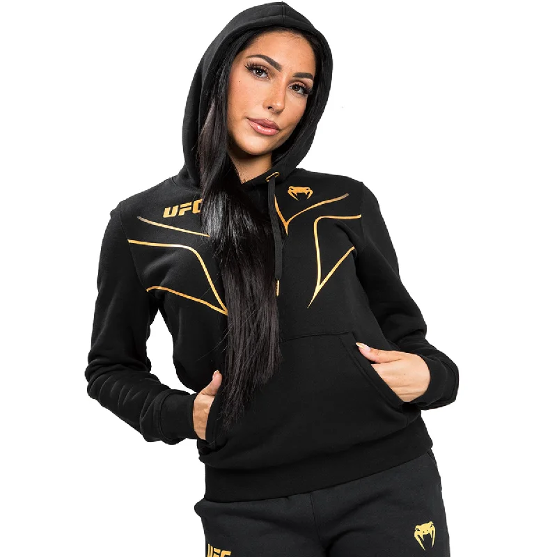 Venum Women's UFC Fight Night 2.0 Replica Pullover Hoodie - Champion Open Front Cardigan Venum Women's UFC Fight Night 2.0 Replica Pullover Hoodie - Champion Open Front Cardigan