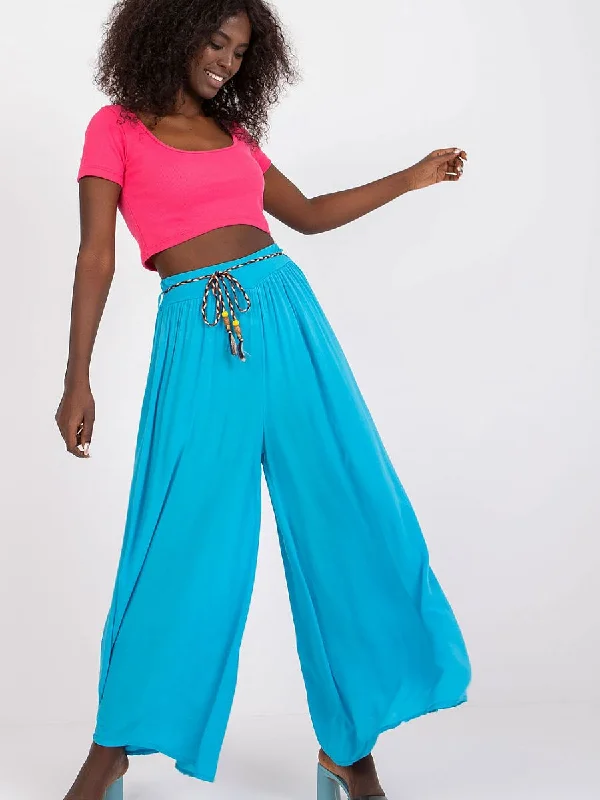 Women trousers Och Bella Trousers Leisure Comfortable
