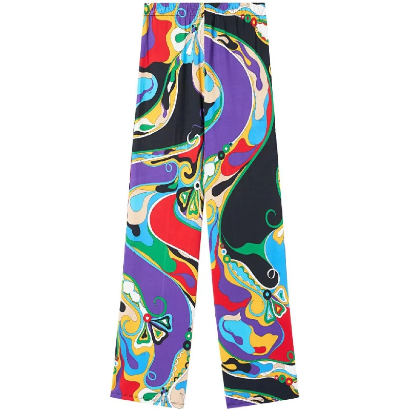 Pucci Trousers Purple Trousers Trousers Formal
