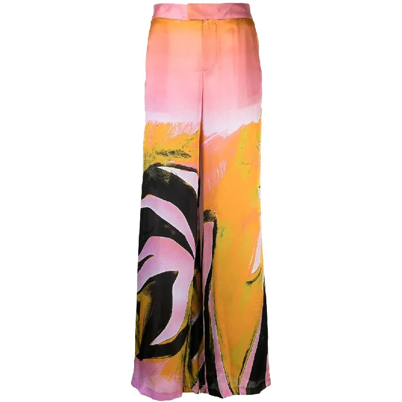 LOUISA BALLOU Trousers Yellow Trousers chic fashionable