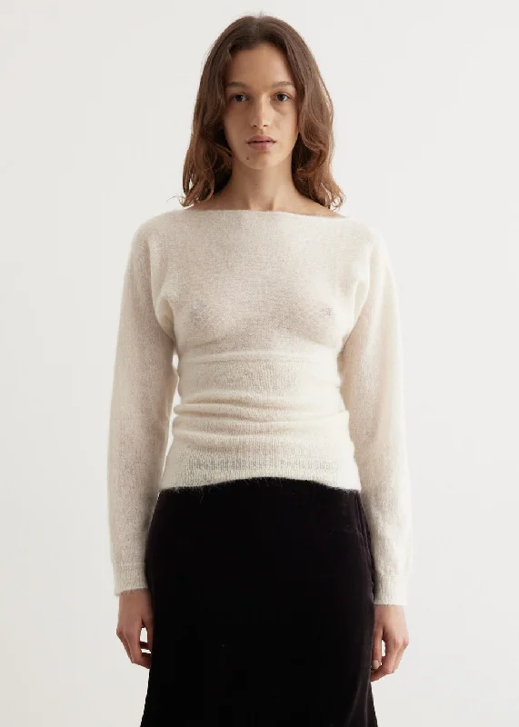 Katz Sweater Houndstooth Herringbone Solid