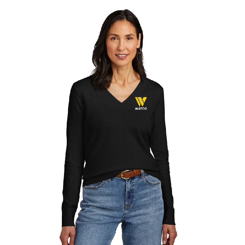 Brooks Brothers® Women’s Cotton Stretch V-Neck Sweater Lace Blend Ribbed Blend Corduroy Blend Brooks Brothers® Women’s Cotton Stretch V-Neck Sweater Lace Blend Ribbed Blend Corduroy Blend