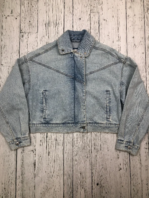 Abercrombie&Fitch blue denim jacket - Hers L Mesh Jacket Canvas Jacket Denim Jacket Abercrombie&Fitch blue denim jacket - Hers L Mesh Jacket Canvas Jacket Denim Jacket