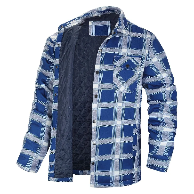 Casual Long Sleeves Thicken Jacket Coats for Men Elasticated Jacket Padded Jacket Insulated Jacket Casual Long Sleeves Thicken Jacket Coats for Men Elasticated Jacket Padded Jacket Insulated Jacket